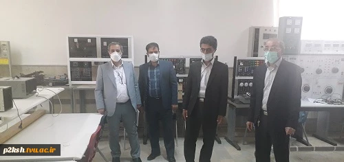بازدید جناب آقای دکتر شیرزادی از آموزشکده فنی شماره2 کرمانشاه 6