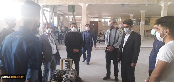 بازدید جناب آقای دکتر شیرزادی از آموزشکده فنی شماره2 کرمانشاه 10