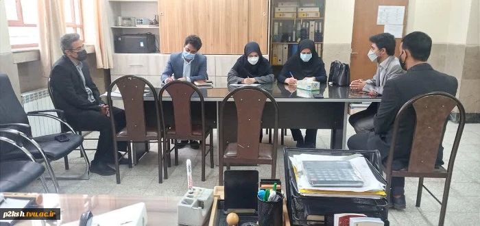 بازدید  ناظرین محترم دانشگاه رازی از آموزشکده فنی شماره2 کرمانشاه 9