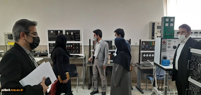 بازدید  ناظرین محترم دانشگاه رازی از آموزشکده فنی شماره2 کرمانشاه 14