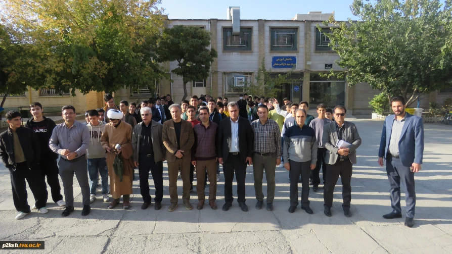 بازدید علمی ،پژوهشی مدرسه متوسطه اول سما کرمانشاه از دانشکده ملی مهارت شماره 2 پسران کرمانشاه