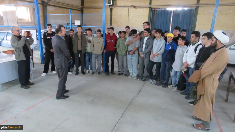 بازدید علمی ،پژوهشی مدرسه متوسطه اول سما کرمانشاه از دانشکده ملی مهارت شماره 2 پسران کرمانشاه  3