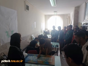 بازدید علمی ،پژوهشی مدرسه متوسطه اول سما کرمانشاه از دانشکده ملی مهارت شماره 2 پسران کرمانشاه  6